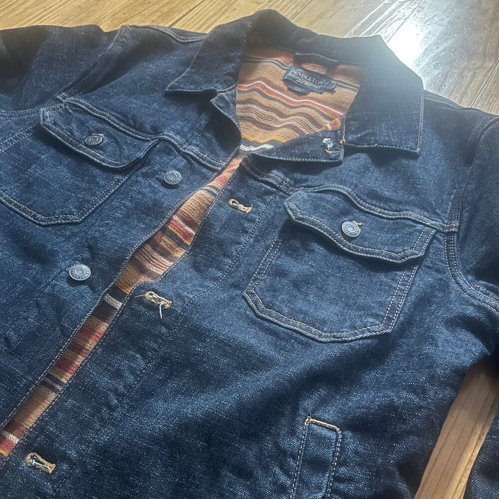 Pendleton Men's Denim Jacket, Size S